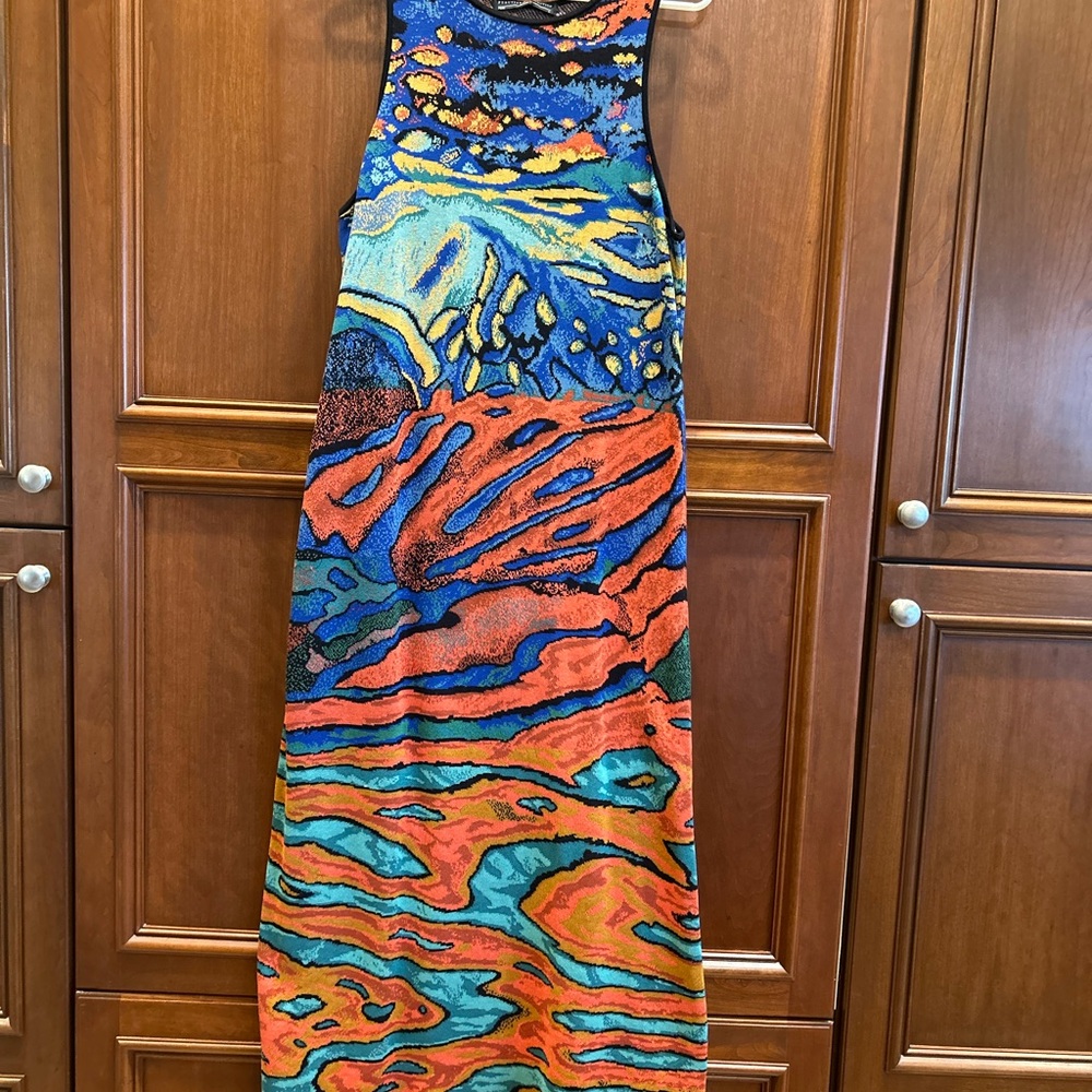 Peruvian Connection Acquadolce Dress. New with tag.  L.